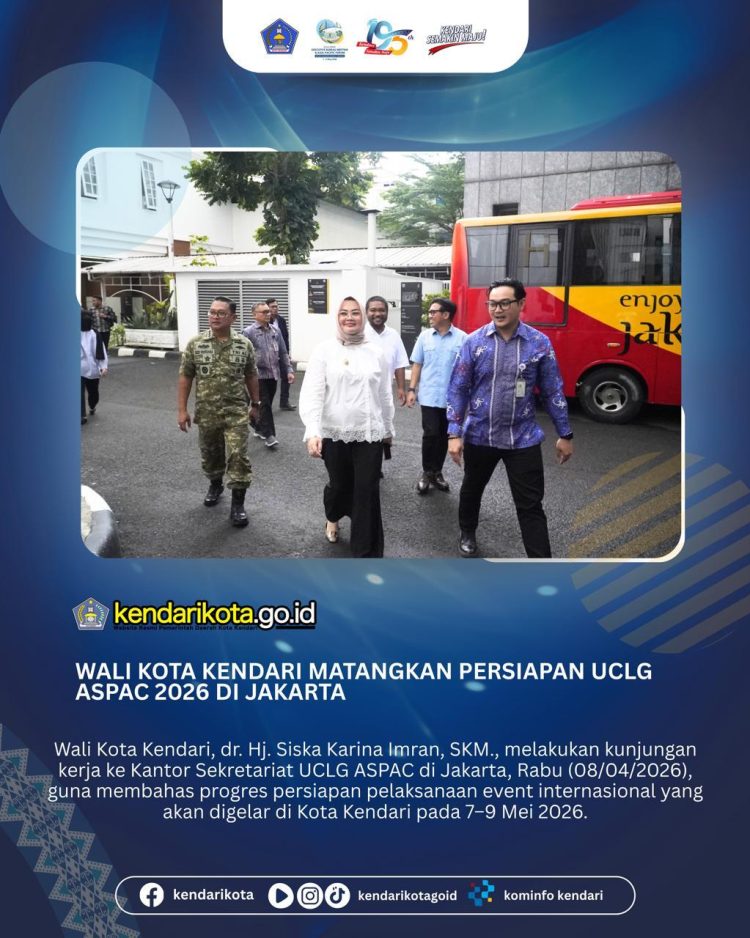 Wali Kota Kendari Matangkan Persiapan UCLG ASPAC 2026 di Jakarta