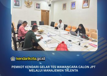 Pemkot Kendari Gelar Tes Wawancara Calon JPT melalui Manajemen Talenta