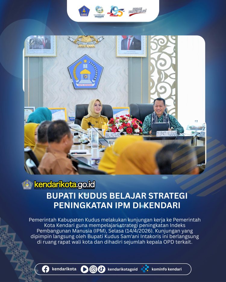 Bupati Kudus Belajar Strategi Peningkatan IPM di Kendari