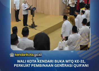 Wali Kota Kendari Buka MTQ ke-31, Perkuat Pembinaan Generasi Qur’ani