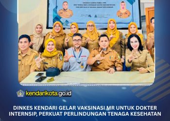 Dinkes Kendari Gelar Vaksinasi MR untuk Dokter Internsip, Perkuat Perlindungan Tenaga Kesehatan