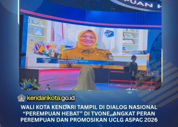 Wali Kota Kendari Tampil di Dialog Nasional “Perempuan Hebat” di tvOne, Angkat Peran Perempuan dan Promosikan UCLG ASPAC 2026
