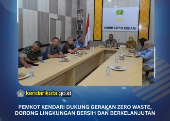 Pemkot Kendari Dukung Gerakan Zero Waste, Dorong Lingkungan Bersih dan Berkelanjutan
