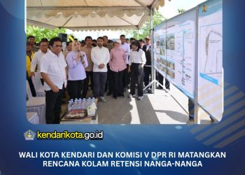 Wali Kota Kendari dan Komisi V DPR RI Matangkan Rencana Kolam Retensi Nanga-Nanga