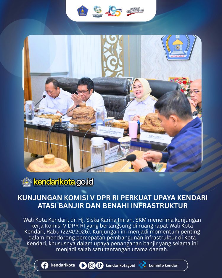 Kunjungan Komisi V DPR RI Perkuat Upaya Kendari Atasi Banjir dan Benahi Infrastruktur