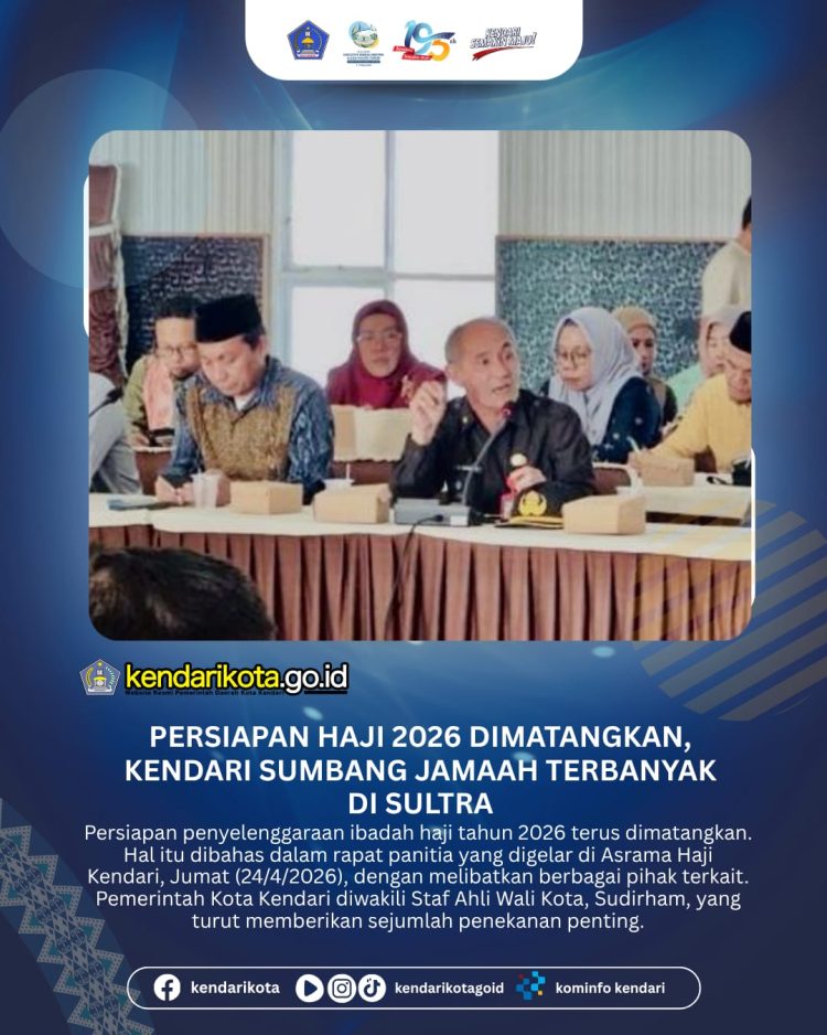 Persiapan Haji 2026 Dimatangkan, Kendari Sumbang Jamaah Terbanyak di Sultra