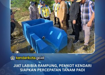JIAT Labibia Rampung, Pemkot Kendari Siapkan Percepatan Tanam Padi