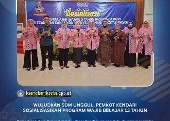 Wujudkan SDM Unggul, Pemkot Kendari Sosialisasikan Program Wajib Belajar 13 Tahun