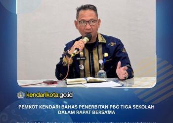 Pemkot Kendari Bahas Penerbitan PBG Tiga Sekolah dalam Rapat Bersama
