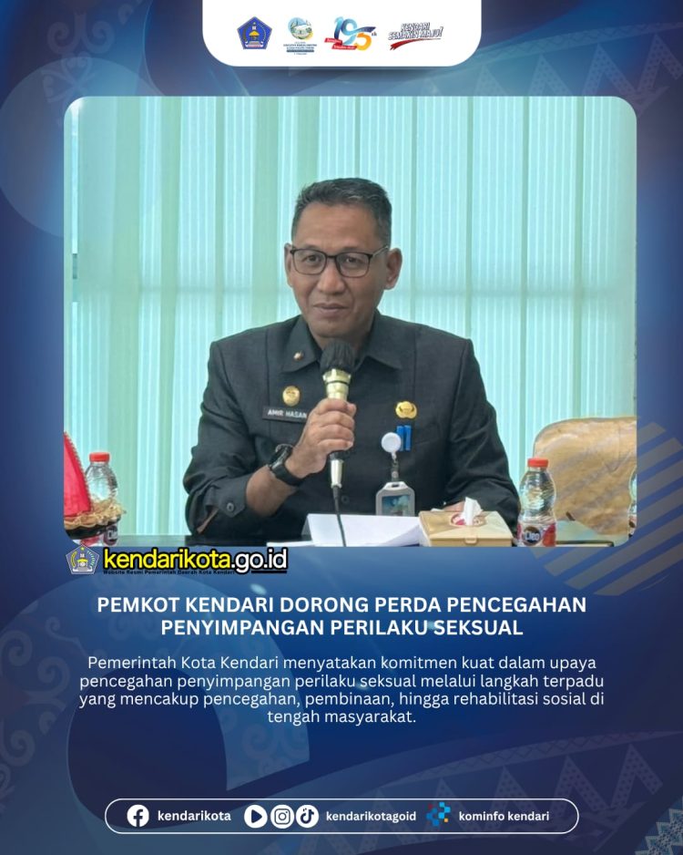 Pemkot Kendari Dorong Perda Pencegahan Penyimpangan Perilaku Seksual