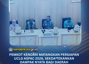 Pemkot Kendari Matangkan Persiapan UCLG ASPAC 2026, Sekda Tekankan Dampak Nyata bagi Daerah