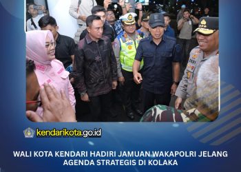 Wali Kota Kendari Hadiri Jamuan Wakapolri Jelang Agenda Strategis di Kolaka