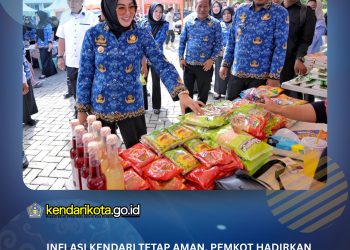 Inflasi Kendari Tetap Aman, Pemkot Hadirkan Gerakan Pangan Murah untuk Warga