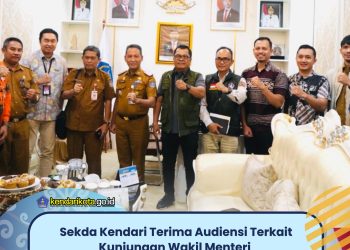 Sekda Kendari Terima Audiensi Terkait Kunjungan Wakil Menteri dan Gerakan Pangan Murah