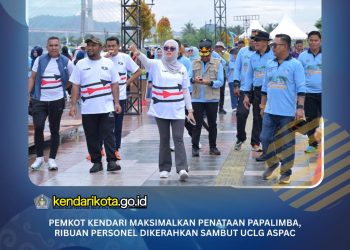 Pemkot Kendari Maksimalkan Penataan Papalimba, Ribuan Personel Dikerahkan Sambut UCLG ASPAC