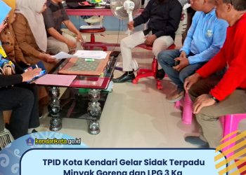 TPID Kota Kendari Gelar Sidak Terpadu Minyak Goreng dan LPG 3 Kg Jelang Idul Adha