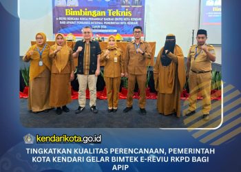 Tingkatkan Kualitas Perencanaan, Pemerintah Kota Kendari Gelar Bimtek e-Reviu RKPD bagi APIP