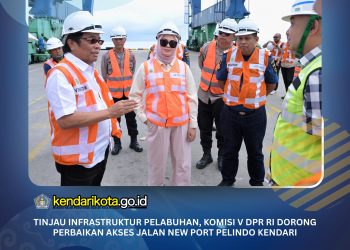 Tinjau Infrastruktur Pelabuhan, Komisi V DPR RI Dorong Perbaikan Akses Jalan New Port Pelindo Kendari