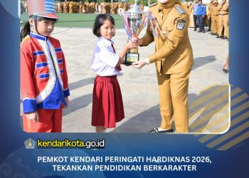 Pemkot Kendari Peringati Hardiknas 2026, Tekankan Pendidikan Berkarakter