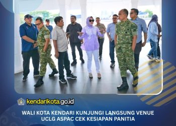 Wali Kota Kendari Kunjungi Langsung Venue UCLG ASPAC Cek Kesiapan Panitia