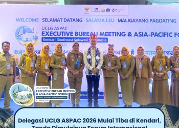 Delegasi UCLG ASPAC 2026 Mulai Tiba di Kendari, Tanda Dimulainya Forum Internasional