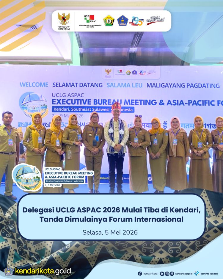 Delegasi UCLG ASPAC 2026 Mulai Tiba di Kendari, Tanda Dimulainya Forum Internasional