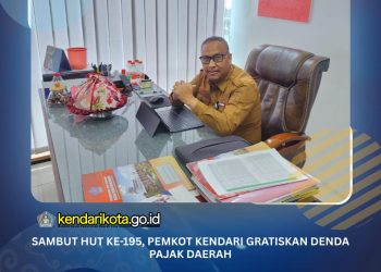 Sambut HUT ke-195, Pemkot Kendari Gratiskan Denda Pajak Daerah