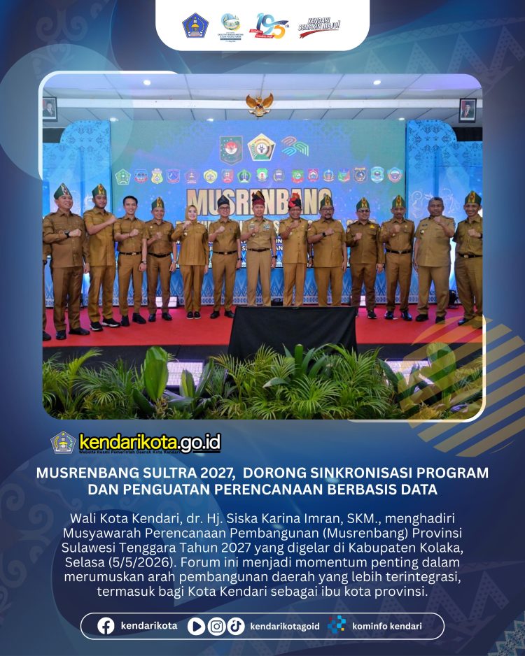 Musrenbang Sultra 2027, Dorong Sinkronisasi Program dan Penguatan Perencanaan Berbasis Data