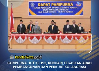 Paripurna HUT ke-195, Kendari Tegaskan Arah Pembangunan dan Perkuat Kolaborasi