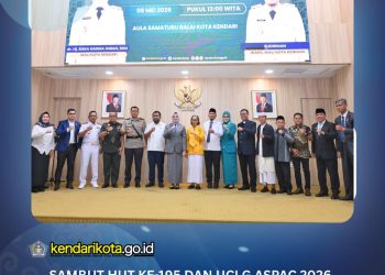 Sambut HUT ke-195 dan UCLG ASPAC 2026, Pemkot Kendari Gelar Doa Bersama Lintas Agama
