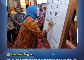Wali Kota Kendari Hadiri Rakor Pencegahan Korupsi Pelayanan Publik Bidang Pertanahan dan Aset BMD