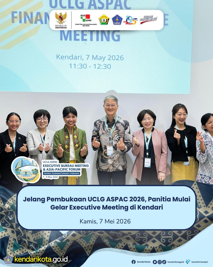 Jelang Pembukaan UCLG ASPAC 2026, Panitia Mulai Gelar Executive Meeting di Kendari