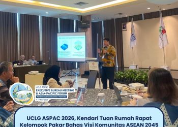 UCLG ASPAC 2026, Kendari Tuan Rumah Rapat Kelompok Pakar Bahas Visi Komunitas ASEAN 2045