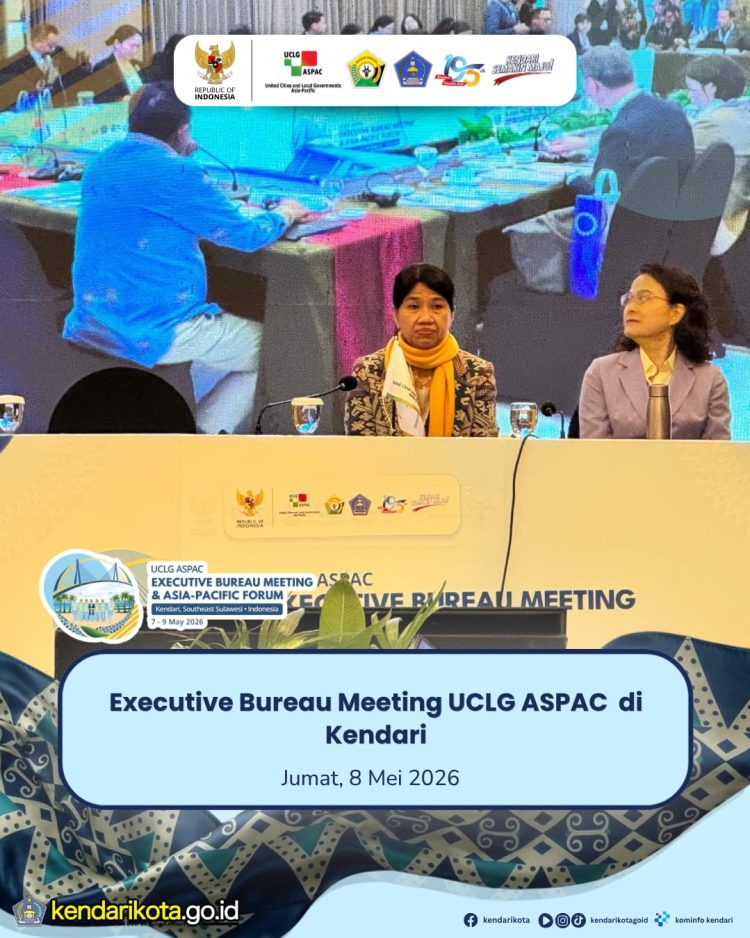Usai Opening Ceremony, UCLG ASPAC Lanjutkan Executive Bureau Meeting di Kendari