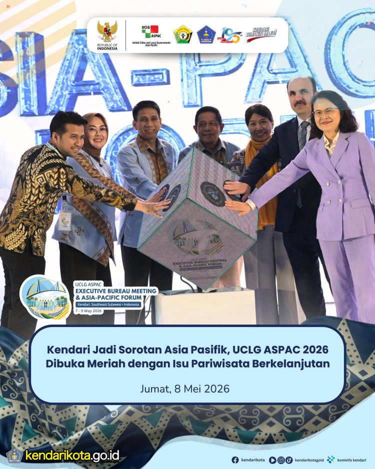 Kendari Jadi Sorotan Asia Pasifik, UCLG ASPAC 2026 Dibuka Meriah dengan Isu Pariwisata Berkelanjutan