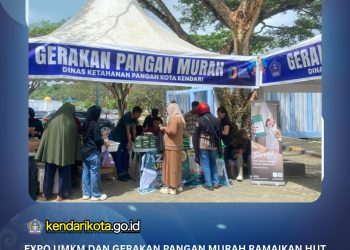 Expo UMKM dan Gerakan Pangan Murah Ramaikan HUT Kota Kendari ke-195 dan UCLG ASPAC 2026