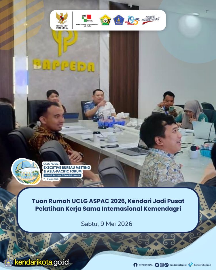 Tuan Rumah UCLG ASPAC 2026, Kendari Jadi Pusat Pelatihan Kerja Sama Internasional Kemendagri