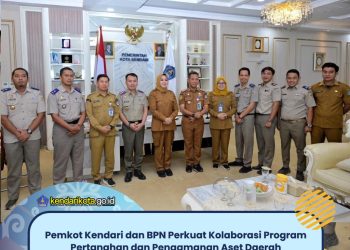 Pemkot Kendari dan BPN Perkuat Kolaborasi Program Pertanahan dan Pengamanan Aset Daerah