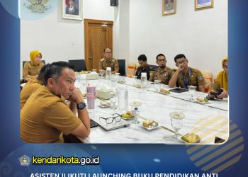 Asisten II Ikuti Launching Buku Pendidikan Anti Korupsi dan Rakor Pengendalian Inflasi Nasional