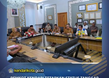 Pemkot Kendari Tetapkan Status Tanggap Darurat, Penanganan Sungai Wanggu Dipercepat