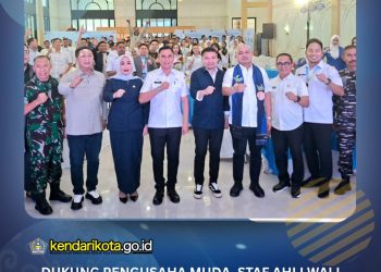 Dukung Pengusaha Muda, Staf Ahli Wali Kota Kendari Hadiri Forbisda HIPMI Sultra