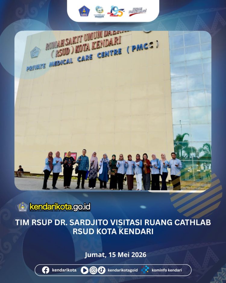 Tim RSUP Dr. Sardjito Visitasi Ruang Cathlab RSUD Kota Kendari