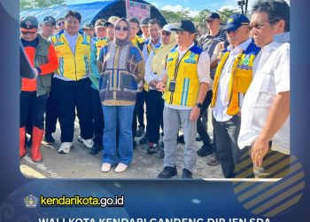 Wali Kota Kendari Gandeng Dirjen SDA Kementerian PU dan Wakil Ketua Komisi V DPR RI Tangani Banjir