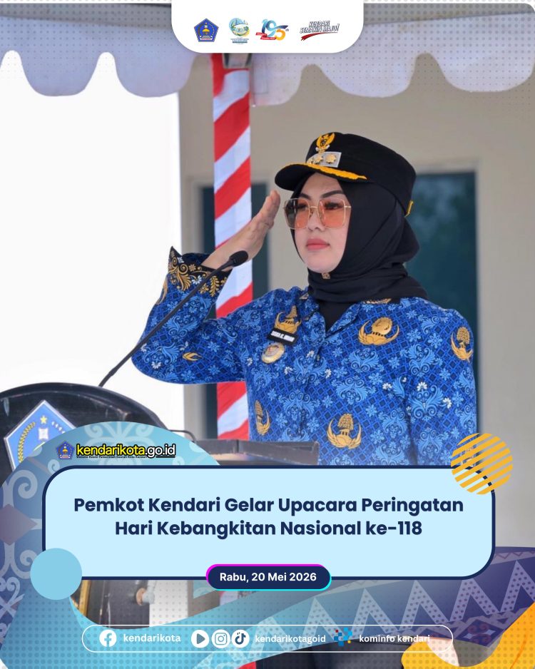 Pemkot Kendari Gelar Upacara Peringatan Hari Kebangkitan Nasional ke-118