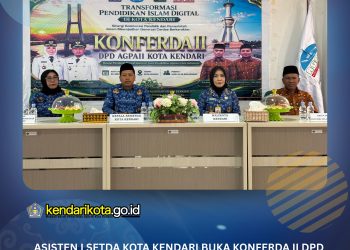 Asisten I Setda Kota Kendari Buka Konferda II DPD AGPAII Kota Kendari