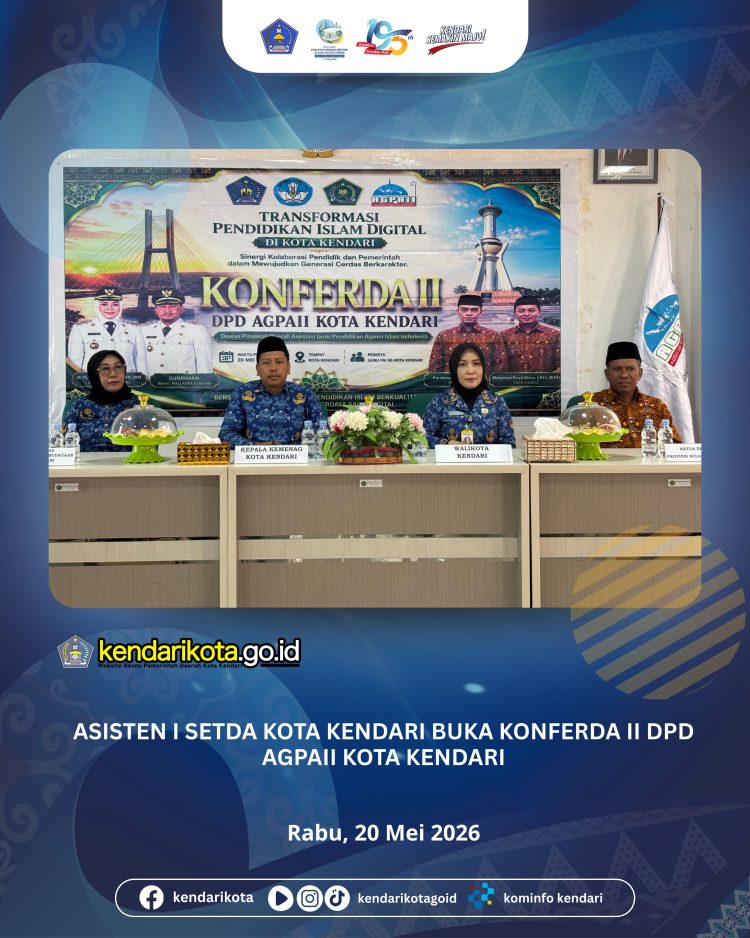 Asisten I Setda Kota Kendari Buka Konferda II DPD AGPAII Kota Kendari