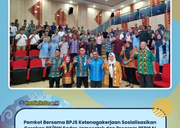Pemkot Bersama BPJS Ketenagakerjaan Sosialisasikan Gerakan RT/RW Sadar Jamsostek dan Program PERISAI