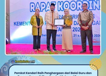 Pemkot Kendari Raih Penghargaan dari Balai Guru dan Tenaga Kependidikan Provinsi Sulawesi Tenggara
