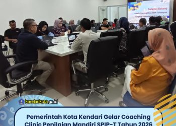 Pemerintah Kota Kendari Gelar Coaching Clinic Penilaian Mandiri SPIP-T Tahun 2026