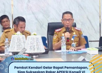 Pemkot Kendari Gelar Rapat Pemantapan, Siap Sukseskan Raker APEKSI Konwil VI Indonesia Timur.